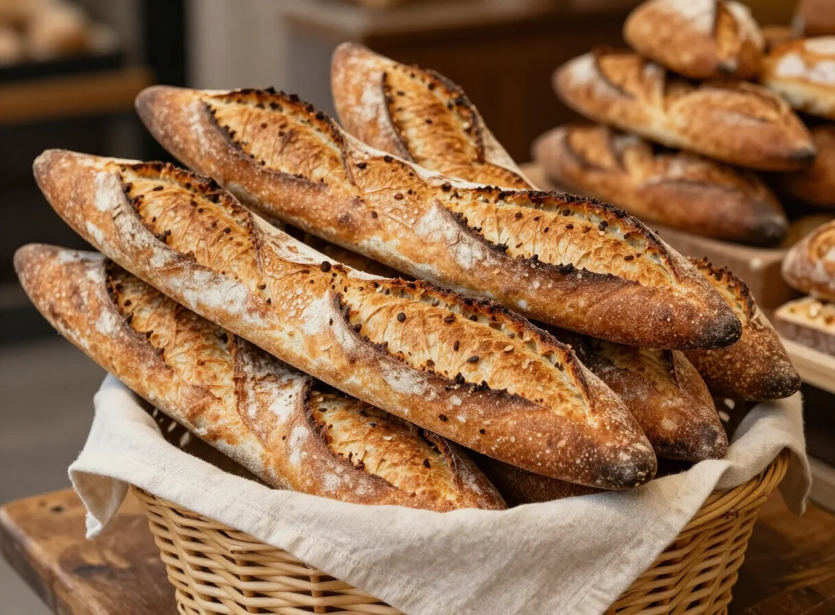 Pains et baguettes artisanales