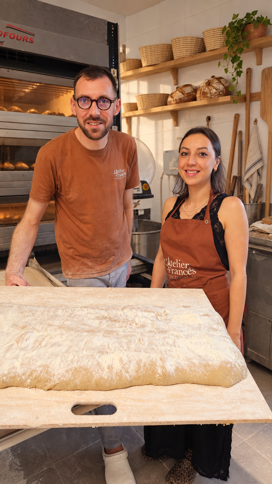 L’équipe de L’Atelier Francès dans son atelier
